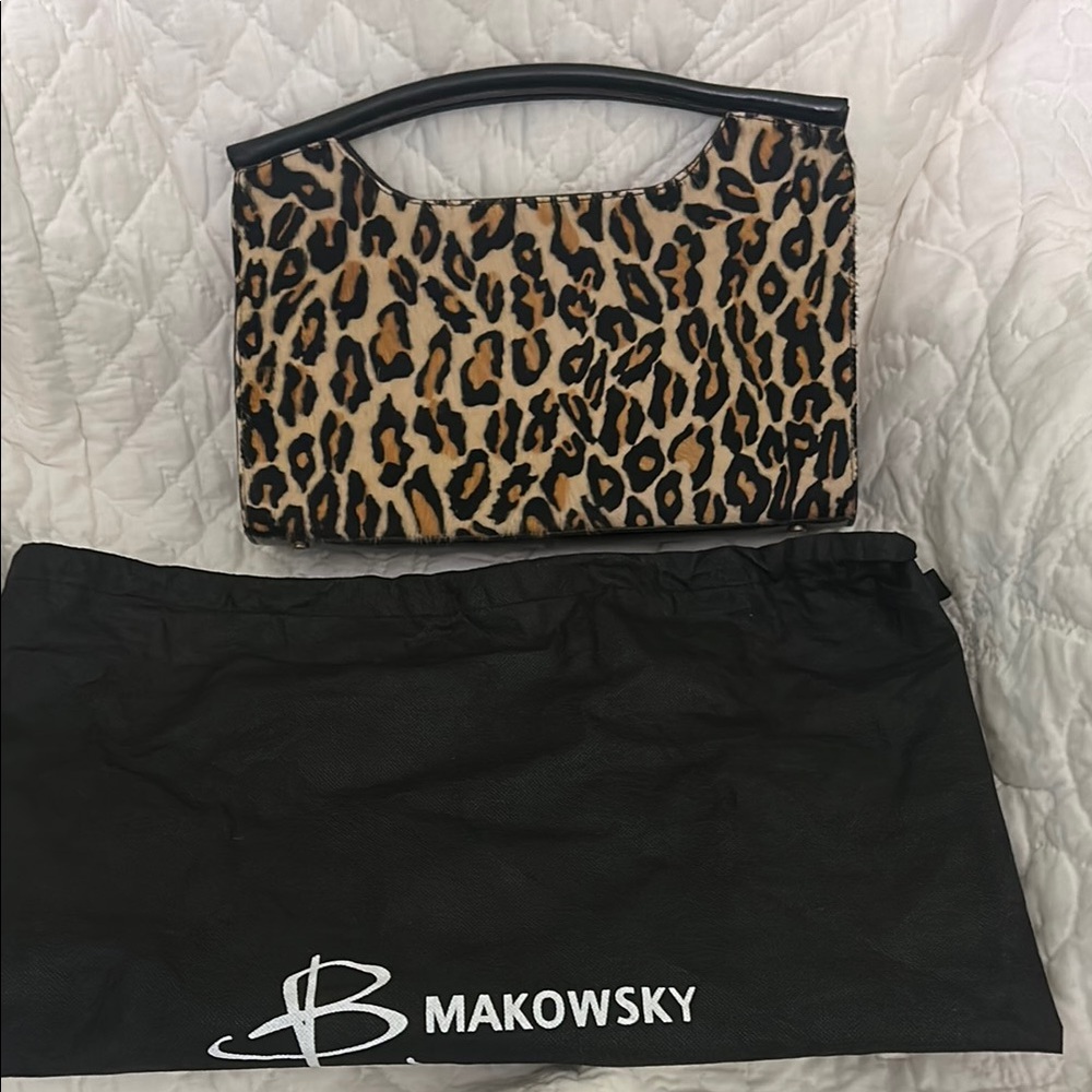 HOBO Leopard Print Handbag